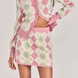 LoveShackFancy Marseille Skirt Size L NWT